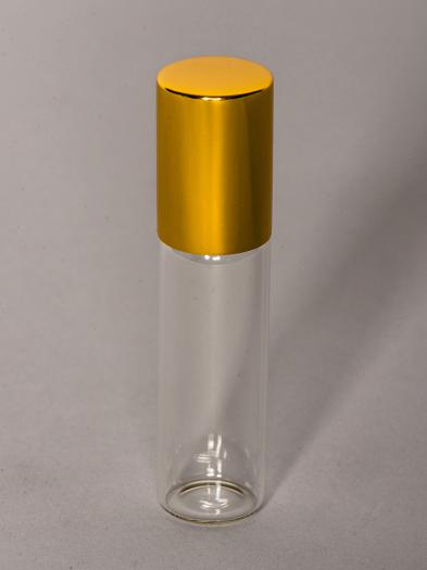 Флакон 14мл - стекло (роллер), золото