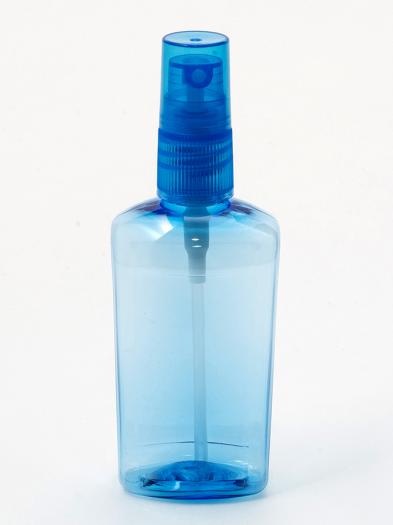Флакон 55мл - пластик (спрей), голубой
